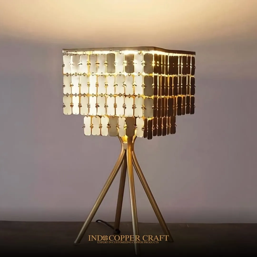 Brass Piece Table Lamp