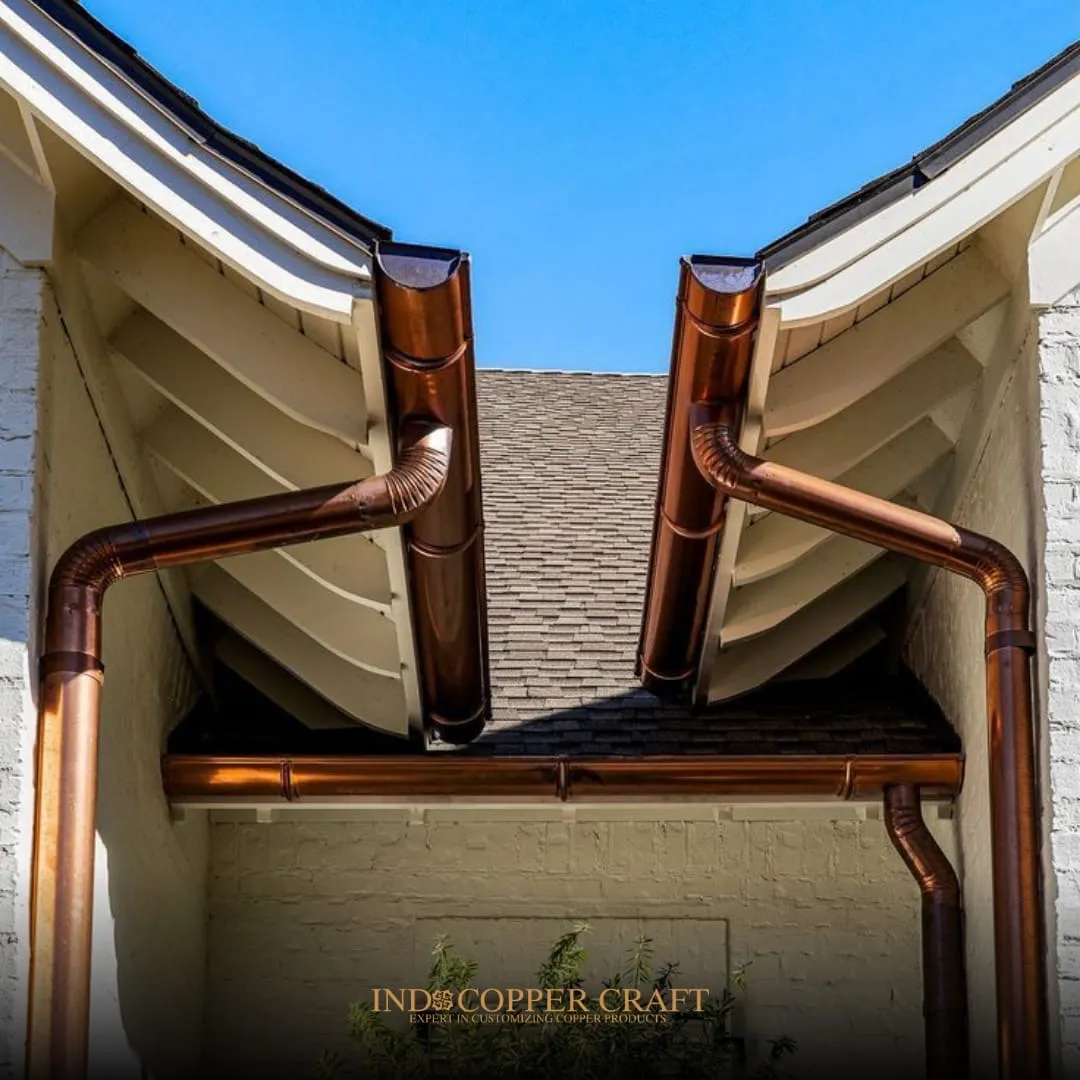 Copper Gutters Custom