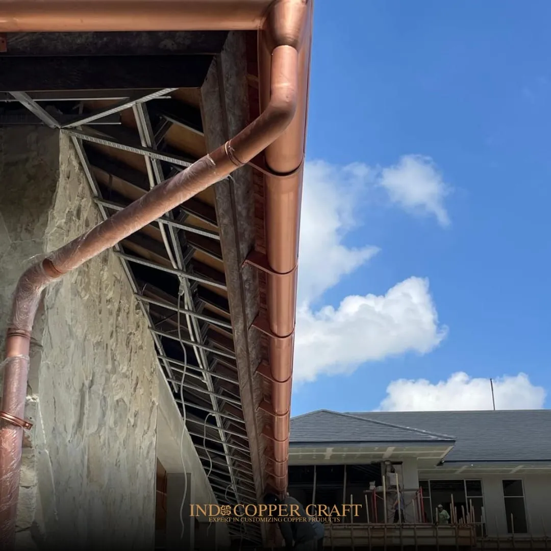 Custom Copper Gutters Made to Order
