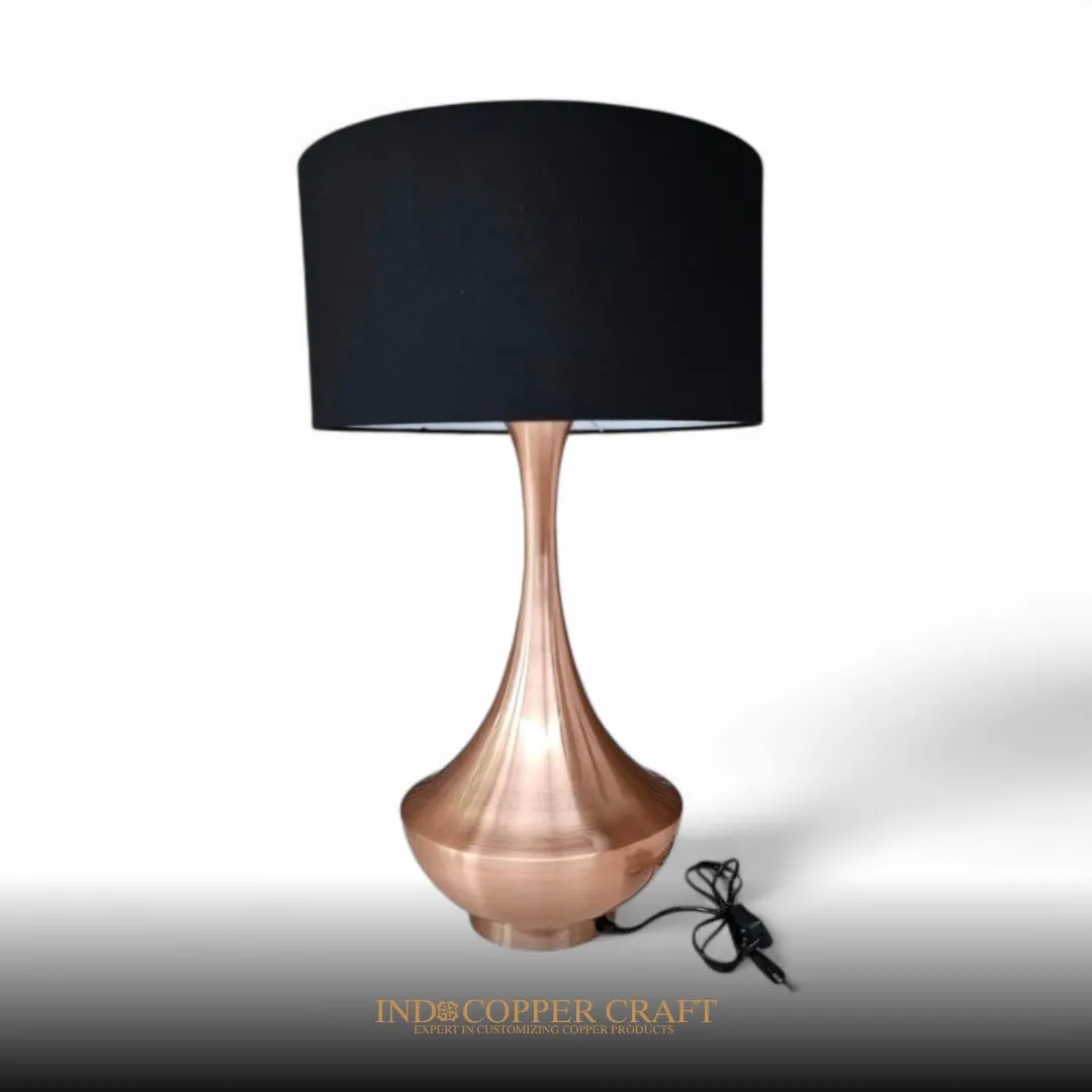 Minimalist Copper table lamp