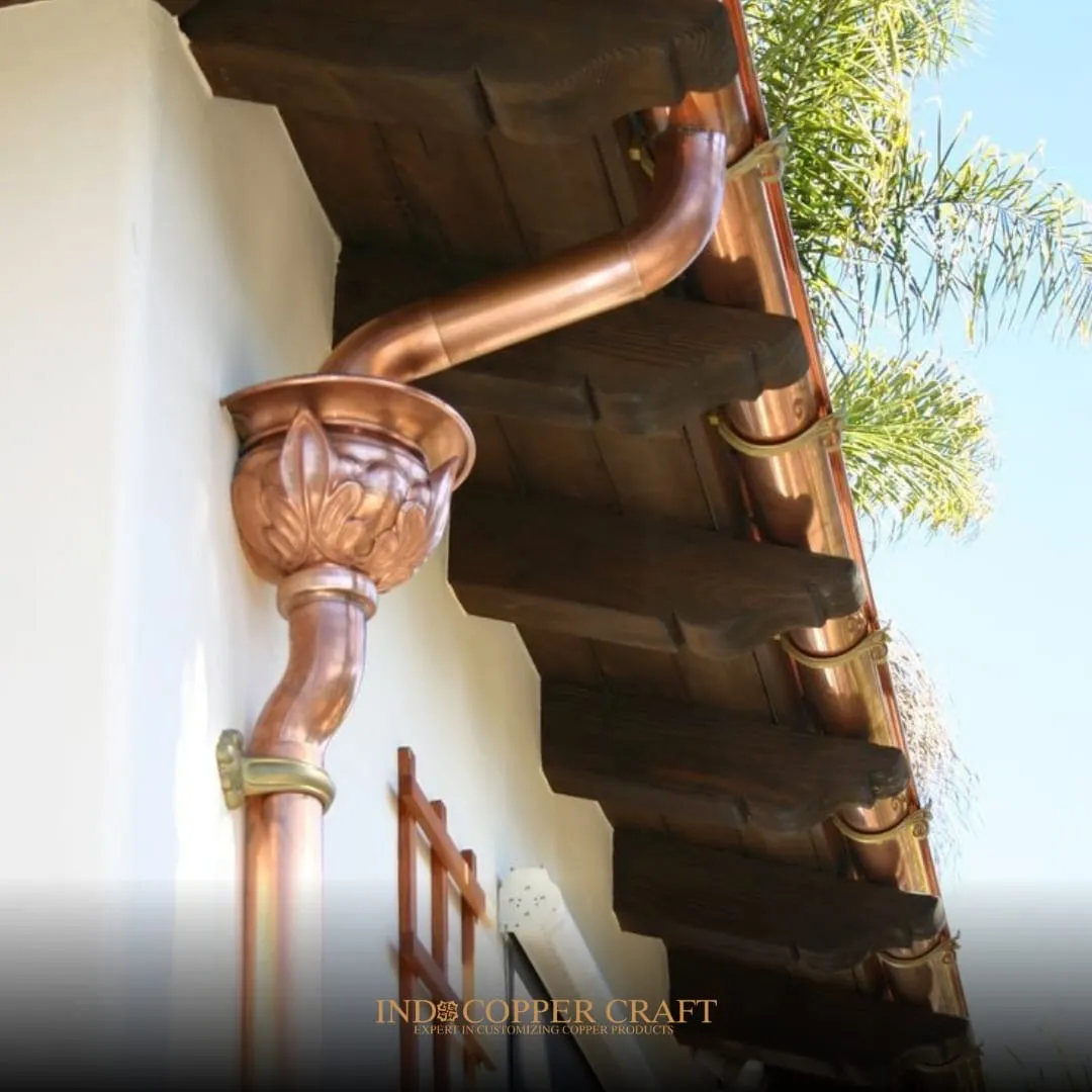Copper Gutters Custom