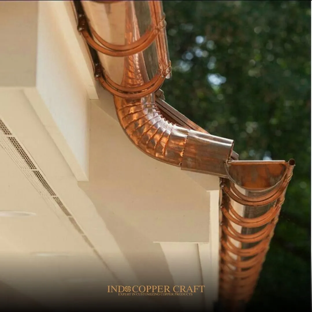 Copper Gutters Custom