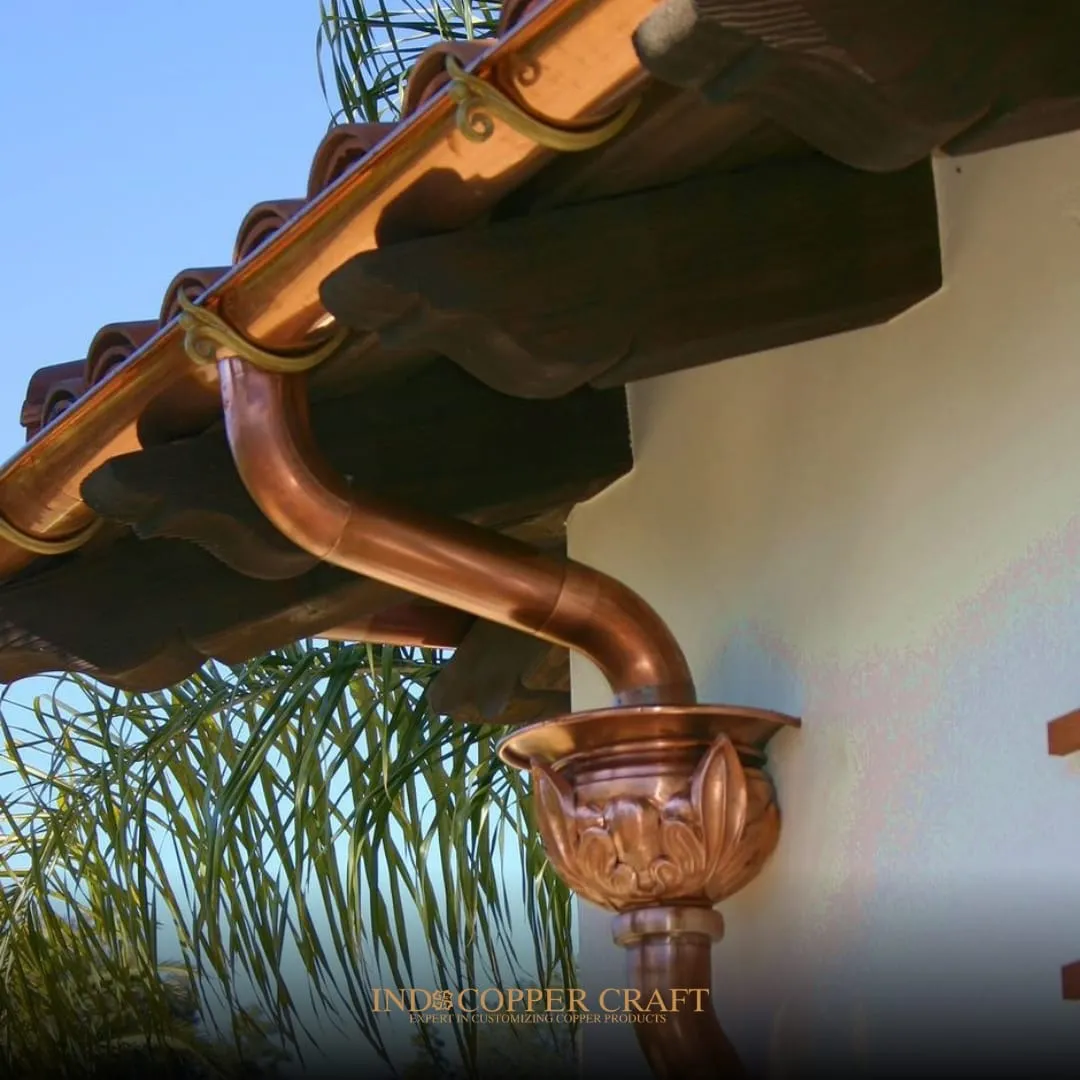 Copper Gutters Custom