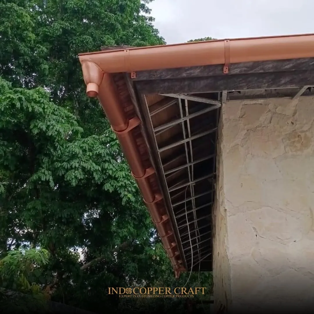 Custom Copper Gutters Made to Order