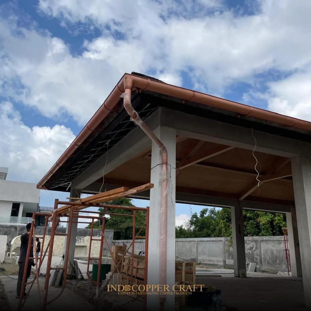 Custom Copper Gutters Made to Order