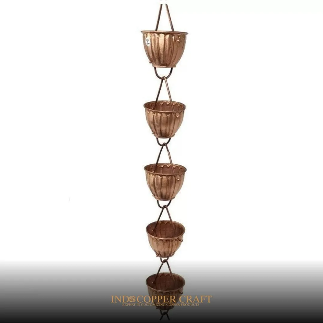 Handcrafted Copper Rain Chains