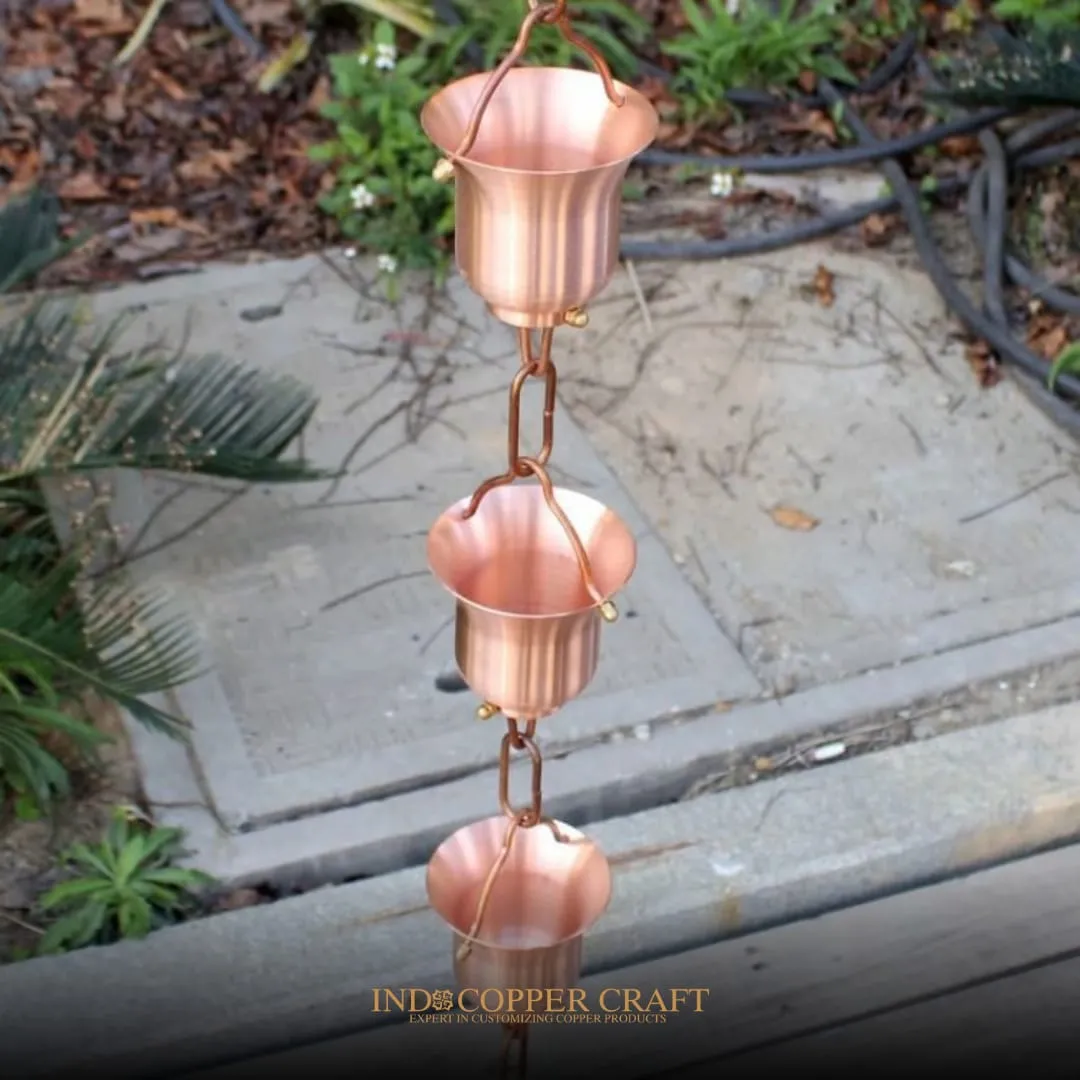 Handcrafted Copper Rain Chains