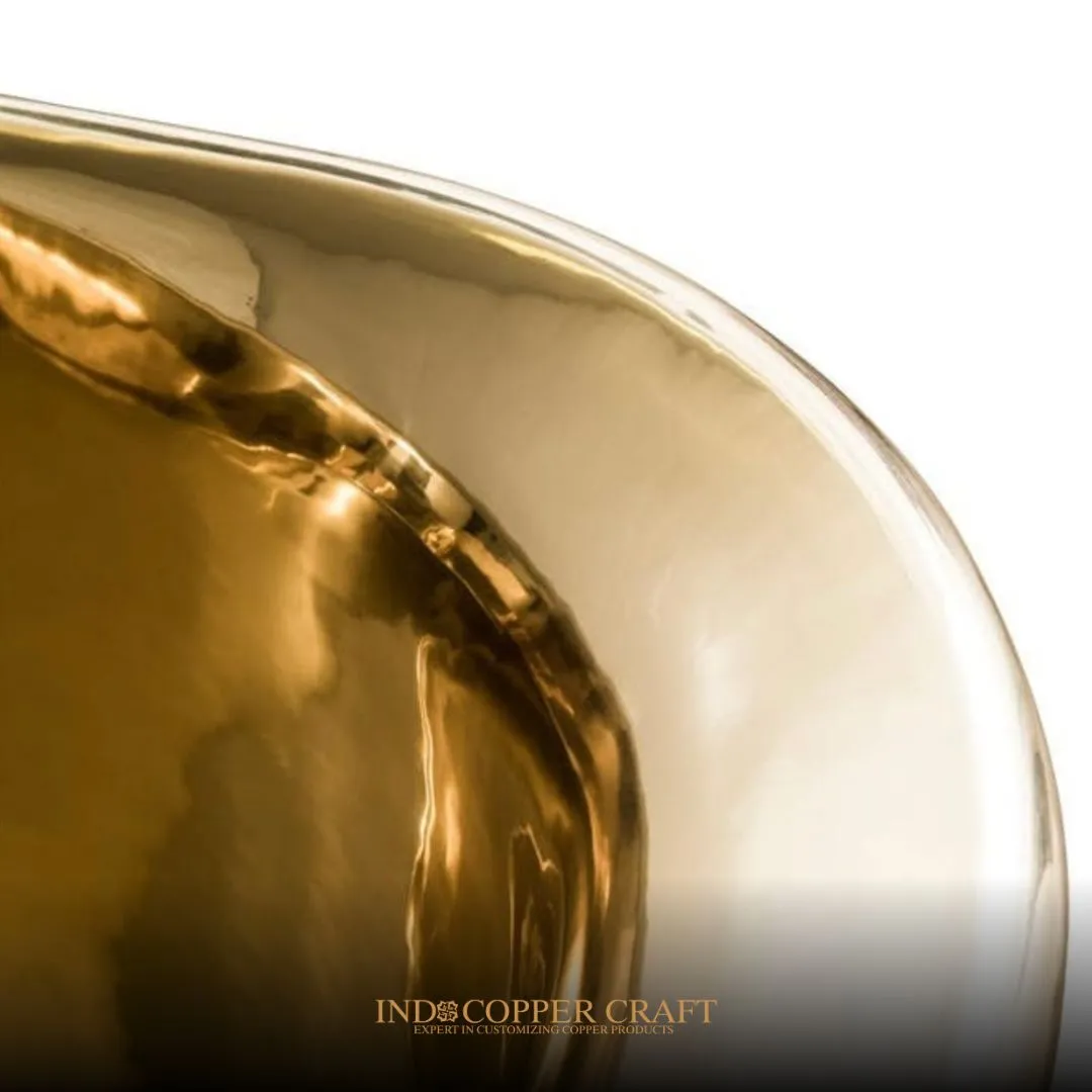 White Brass Bathtub